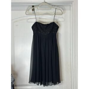 Anne Klein Silk black dress Size‎ 2